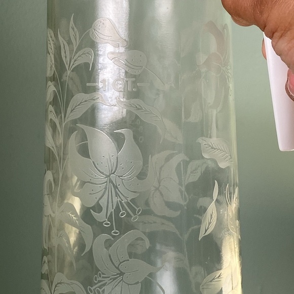 Vintage Anchor Hocking Tang Pitcher - Picture 3 of 9